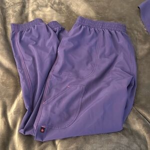 Scrubstar purple berry pants